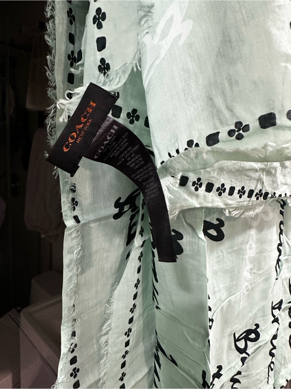 Coach Scarf - Picture 5 of 5